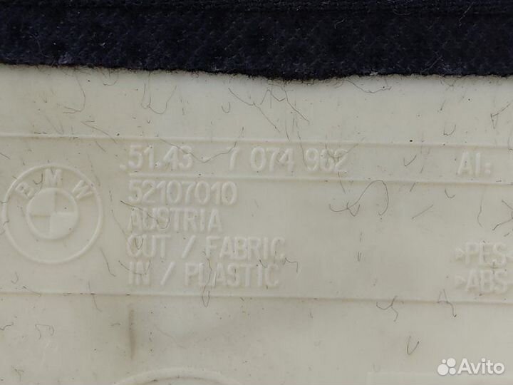 Обшивка салона задняя Bmw 3-Series E90 N52B25A