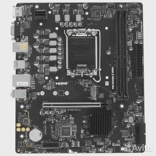 Материнская плата MSI PRO B760M-E DDR4