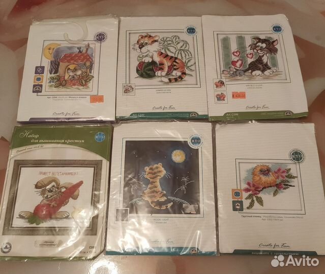Наборы для вышивания крестом рто