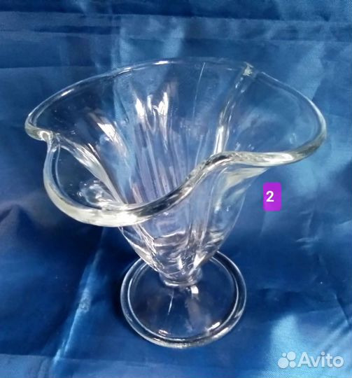 Стаканы, рюмки, креманки СССР