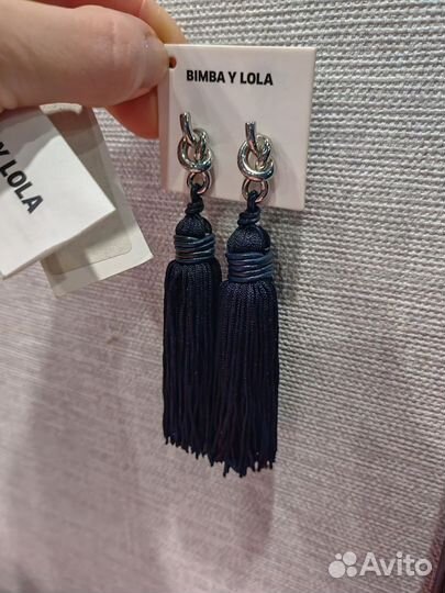 Серьги кисти Bomba y lola