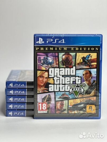 Игра GTA 5 на PS4 новая