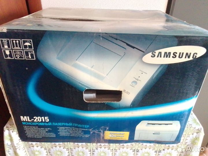 Принтер лазерный (Новый) Samsung ML-2015