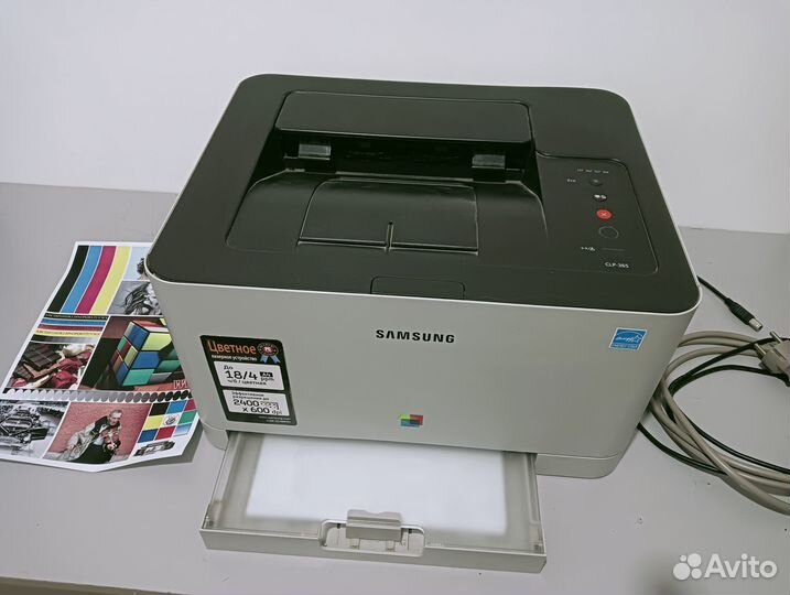 Цветной лазерный принтер Samsung CLP 365