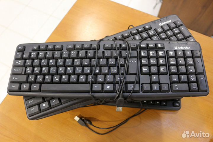 Клавиатура черная USB