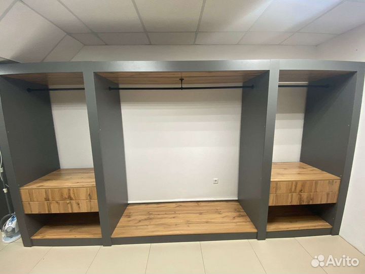 Шкаф-вешало лофт