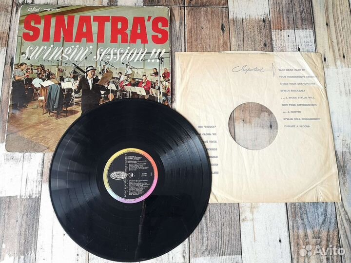 Пластинка Frank Sinatra Swingin' Session LP