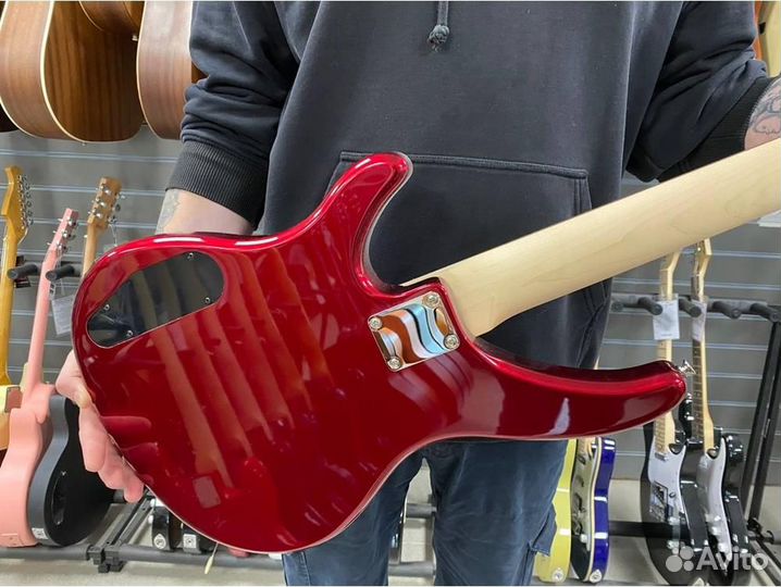 Yamaha trbx174-RM - Бас-гитара, красный металлик