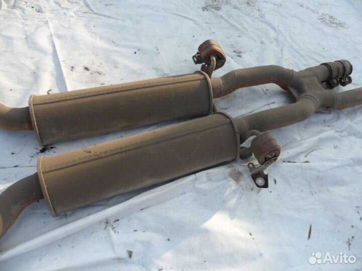 Глушитель Audi A6 C6 2009 (4F0253411AA) caja