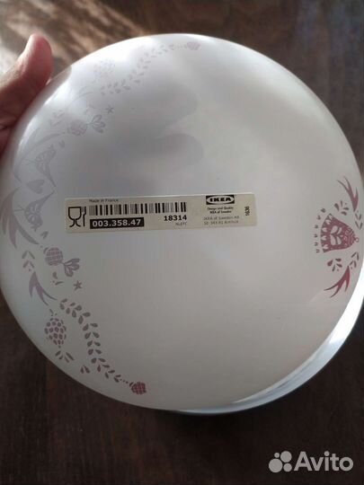 Тарелки десертные 20 см IKEA новые 10 шт