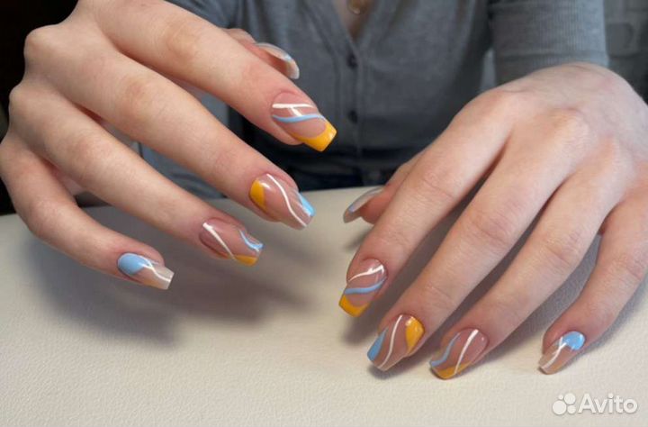 Наращивание ногтей на дому