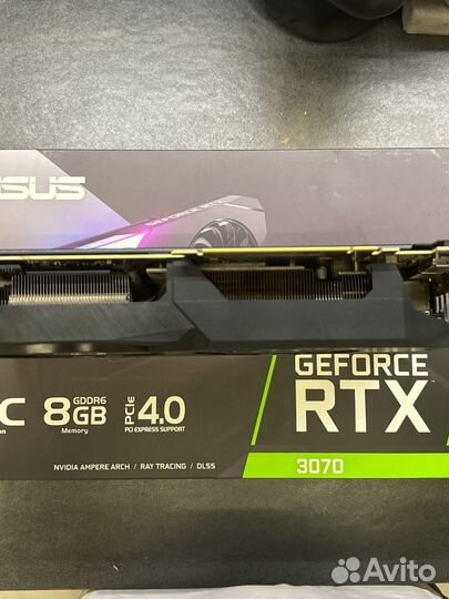 Видеокарта Asus rtx 3070 8gb