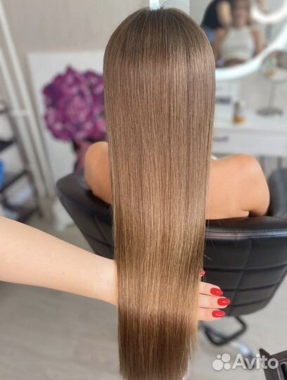 Кератиновое выпрямление волос и ботокс