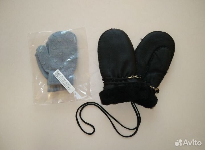 Варежки Перчатки 1-3 года