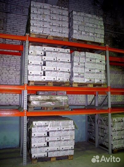 Стеллажи металлические бу для склада