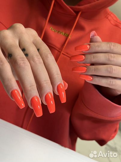 Маникюр ногти наращивание