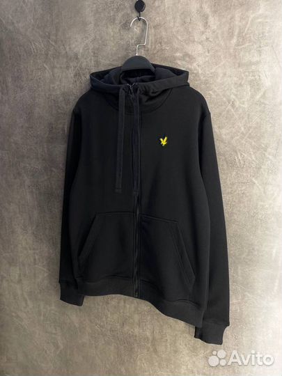 Zip худи Lyle Scott черное авито доставка