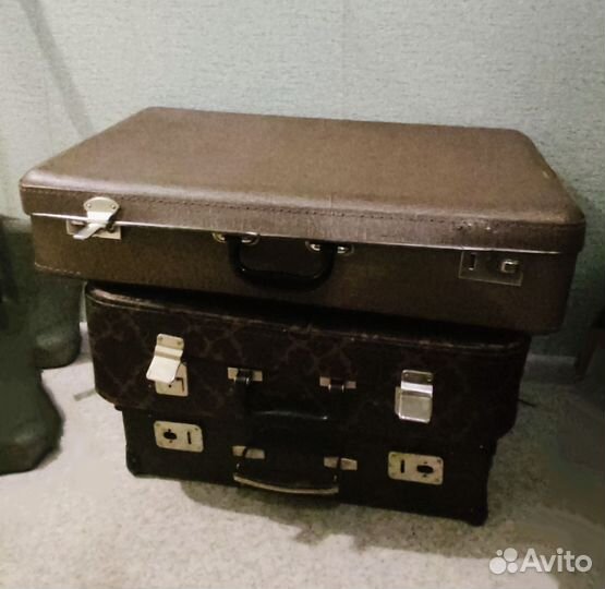 Чемоданы времен СССР / ретро / винтаж