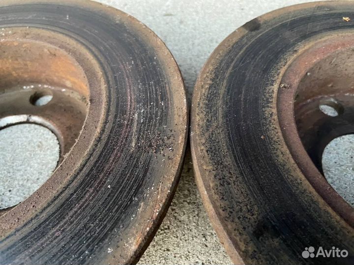 Диски тормозные задние audi a6 c5