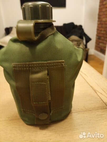 Фляга армейская с чехлом