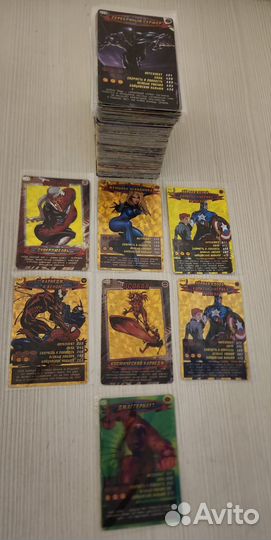 Журналы и карточки человека паука герои и злодеи