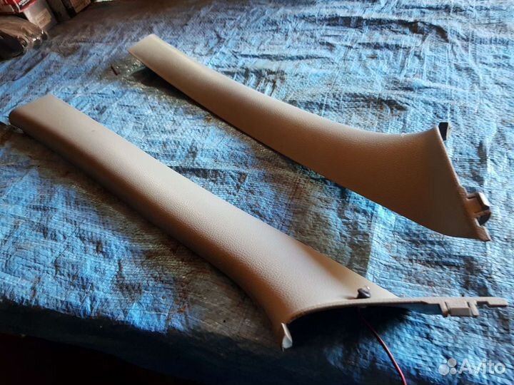 Пластик накладка передней стойки Renault Logan 1