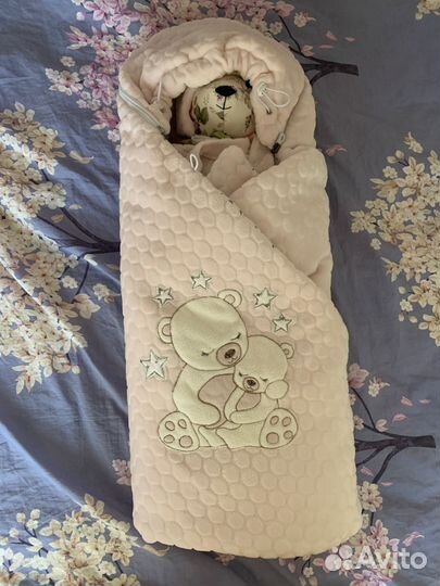 Конверт одеяло на выписку