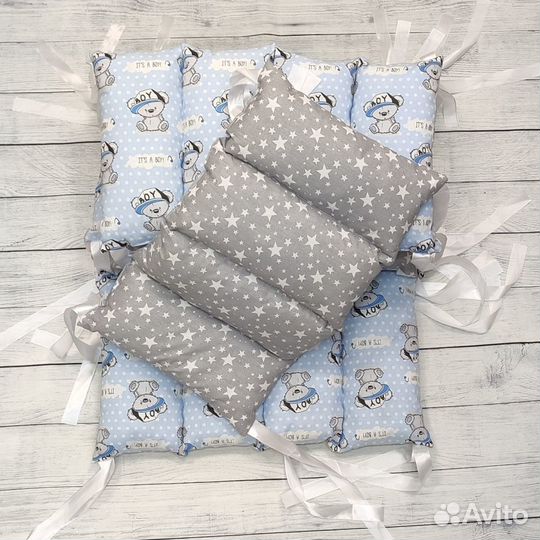 Бортики-заборчики в детскую кроватку