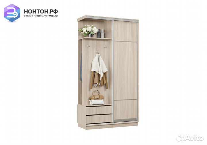 Прихожая-купе Субра ясень шимо светлый