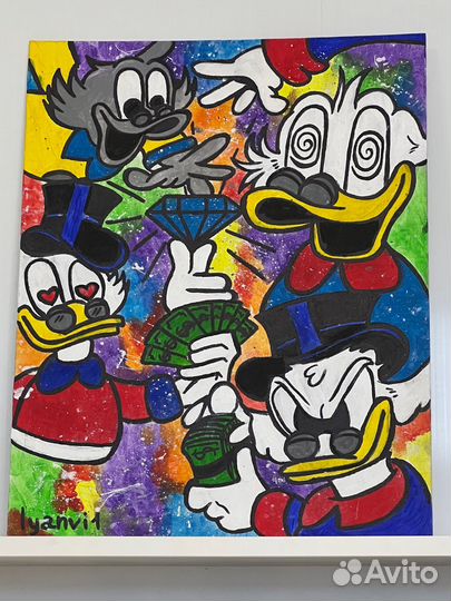 Картина на холсте акрил