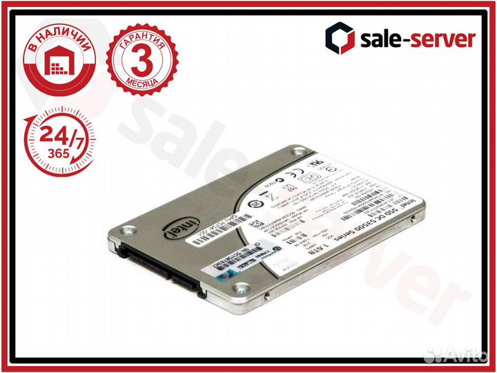 SSD HP 1.6Tb vk1600gecvp (Intel S3500)