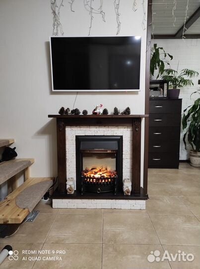 Каминокомплект, очаг RoyalFlame с порталом