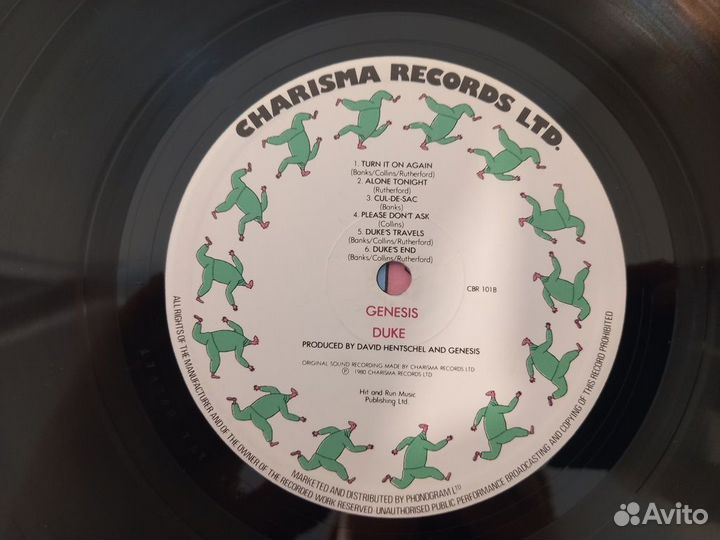 Genesis – Duke UK VG+/VG+