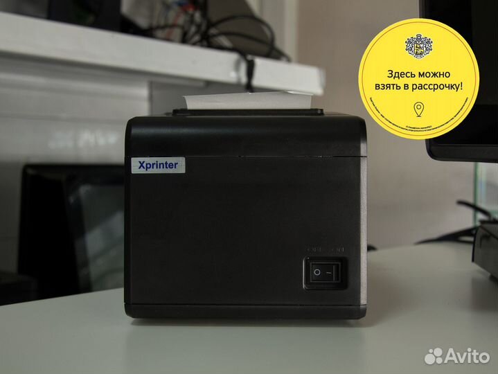 Принтер чеков Xprinter XP-Q804S (USB+LAN)