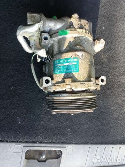 Генератор. Компрессор кондиционера. ford focus 2