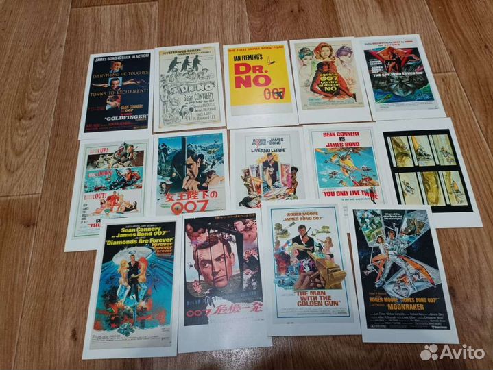 Почтовые карточки агент 007