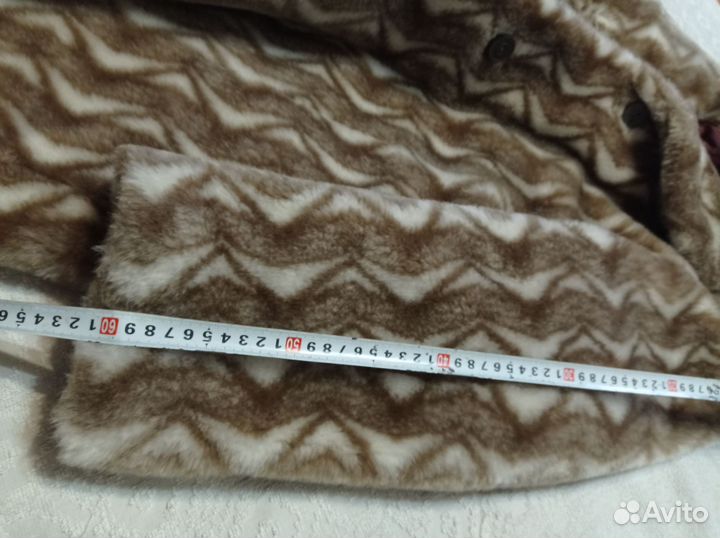 Искусственная шуба длинная