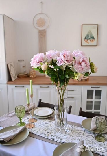 Искусственные цветы Пион