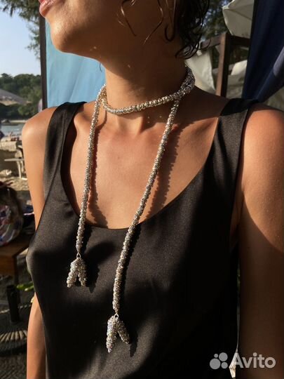 Колье ожерелье украшение ручная работа