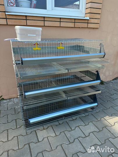 Клетка для перепелов на 150 голов