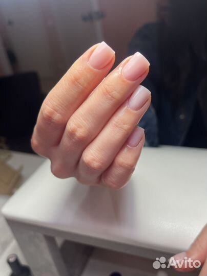 Маникюр с укреплением