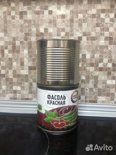 Фасоль красная консервированная