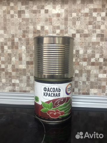Фасоль красная консервированная