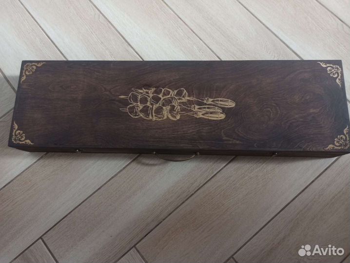 Шампуры в кейсе