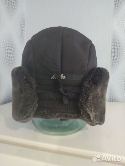 Мужская шапка-ушанка 56р