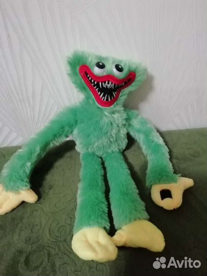 Игрушка Хаги Ваги зеленый Хагги вагги брат синего