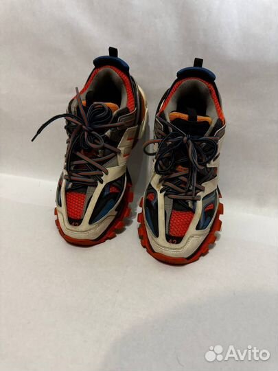 Balenciaga Track 1 Orange Blue White