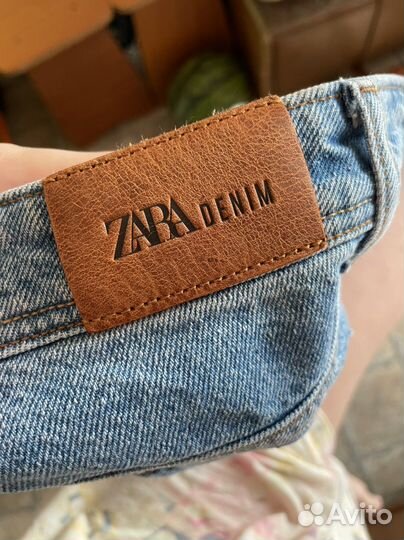 Джинсы zara клеш