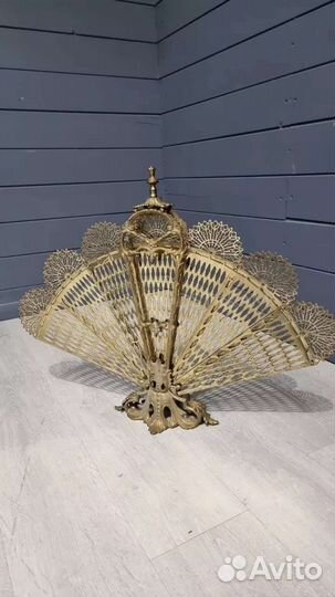 Экран каминный. Винтаж