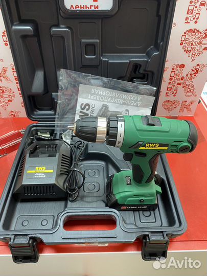 Дрель шуруповерт RWS да-18 DAB 18B om01